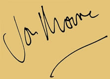 Click this signature logo of Jon Moore to enter the website